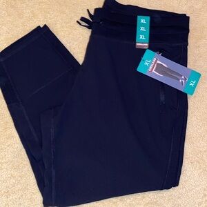 Ladies Active Pants, size XL, color black